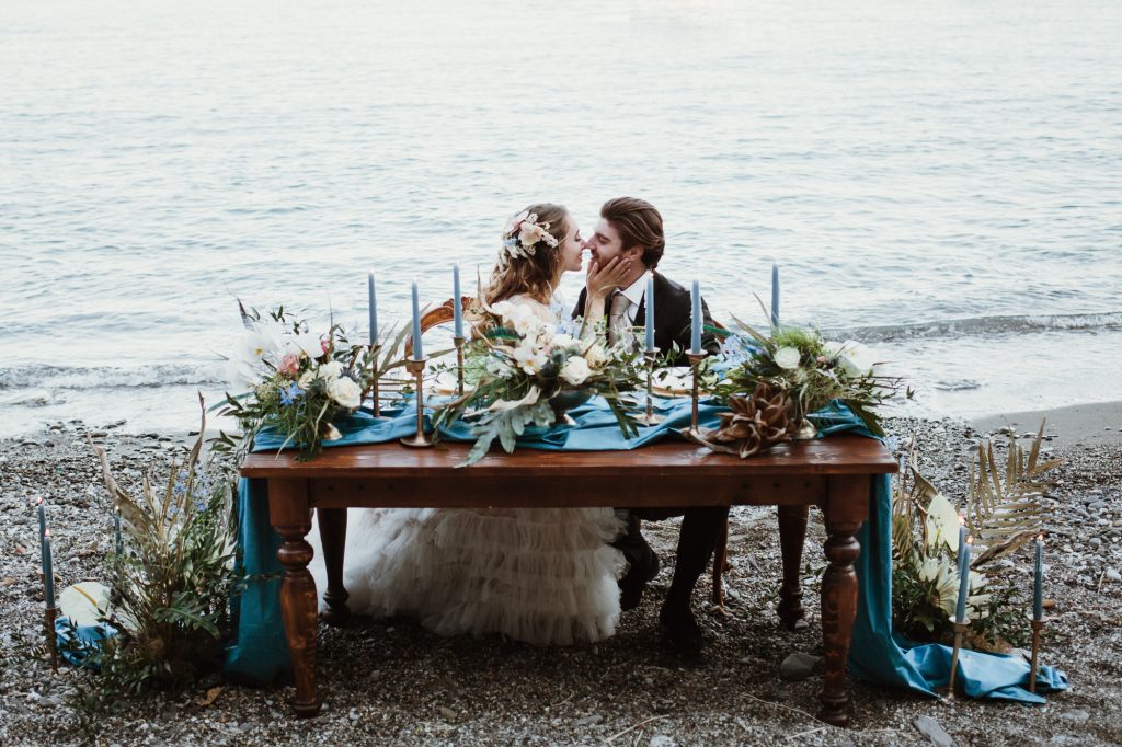 Italian elopement in Portofino, Liguria