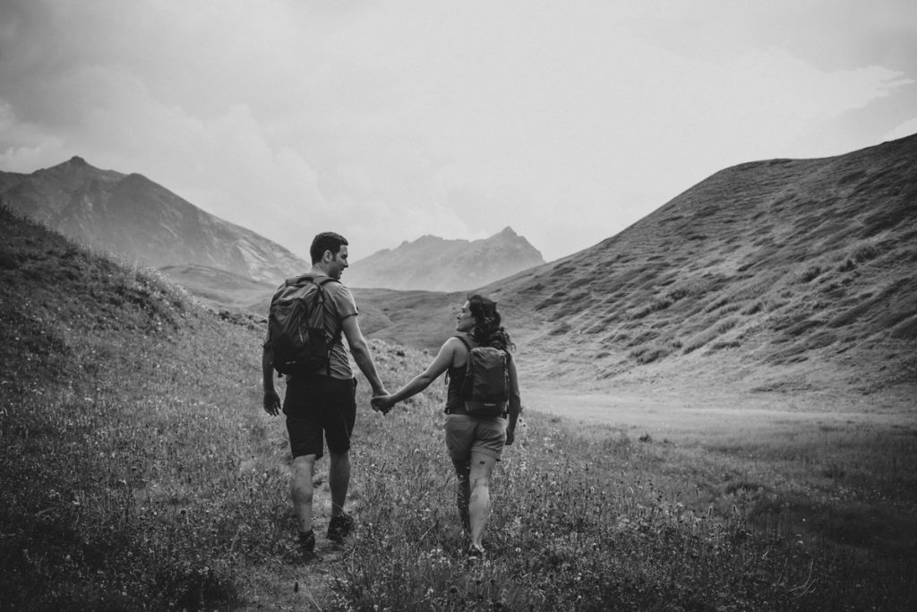 Adventure Mountain Pre-Wedding Session In The Italian Alps