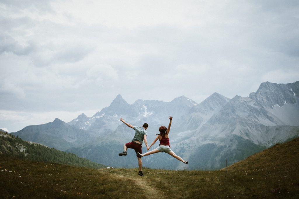 Adventure Mountain Pre-Wedding Session In The Italian Alps