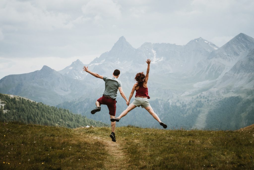 Adventure Mountain Pre-Wedding Session In The Italian Alps