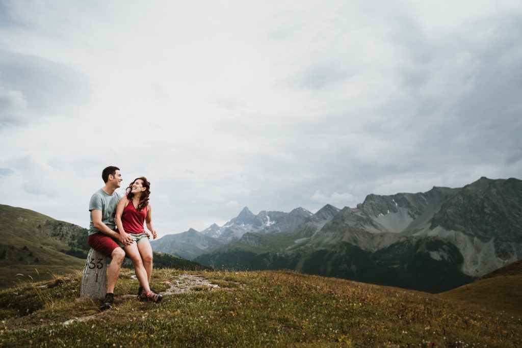 Adventure Mountain Pre-Wedding Session In The Italian Alps