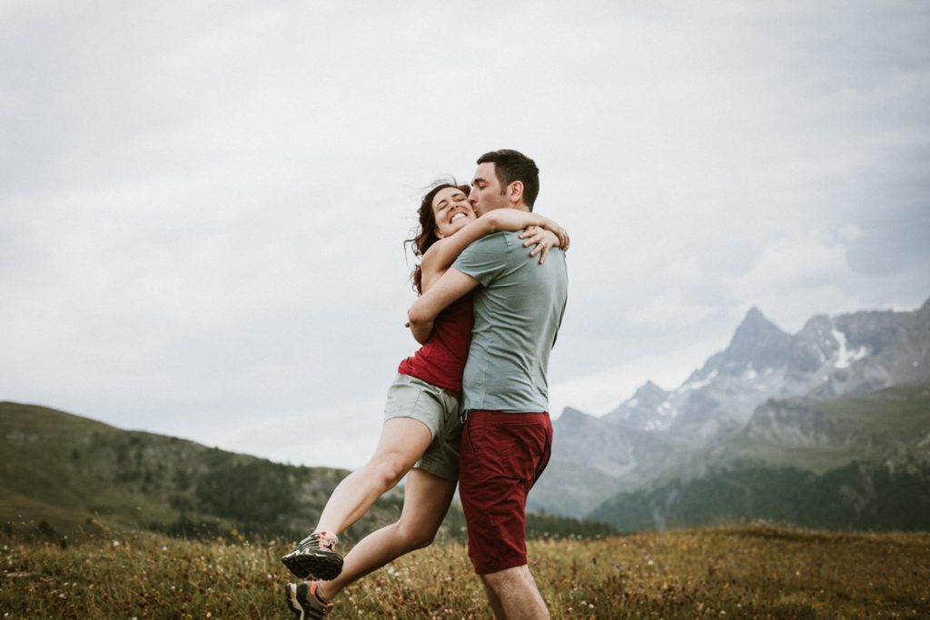 Adventure Mountain Pre-Wedding Session In The Italian Alps
