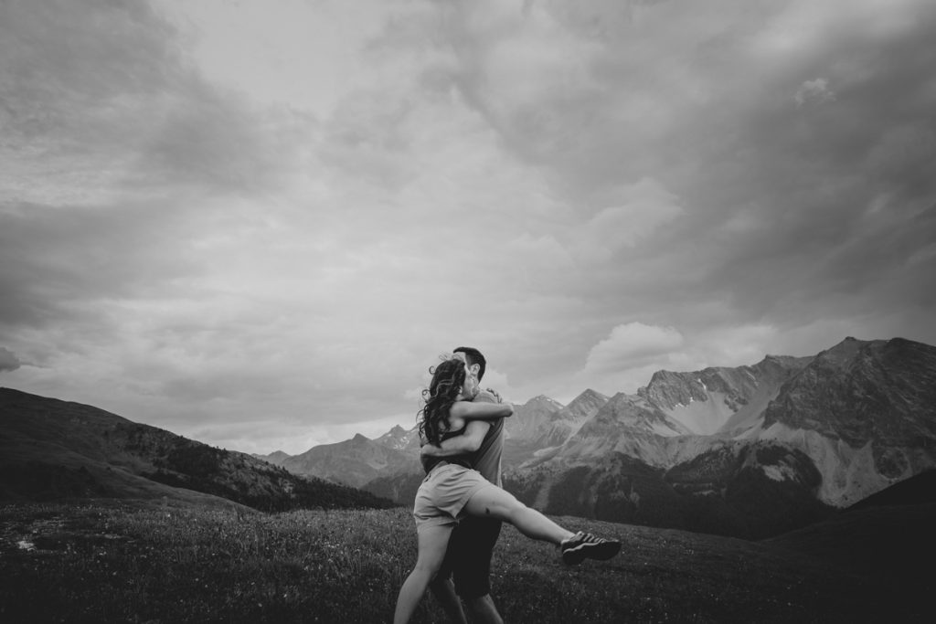 Adventure Mountain Pre-Wedding Session In The Italian Alps