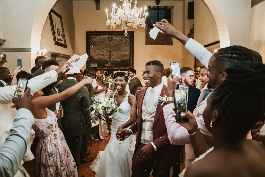 wedding at Castello il Palagio, Tuscany