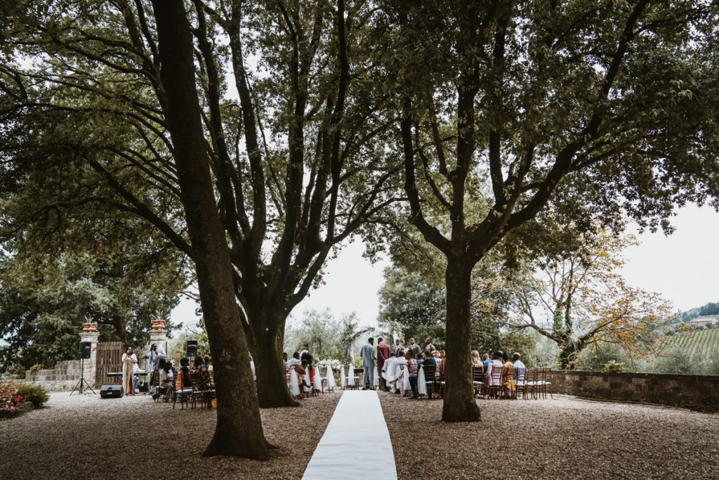 wedding at Castello il Palagio, Tuscany