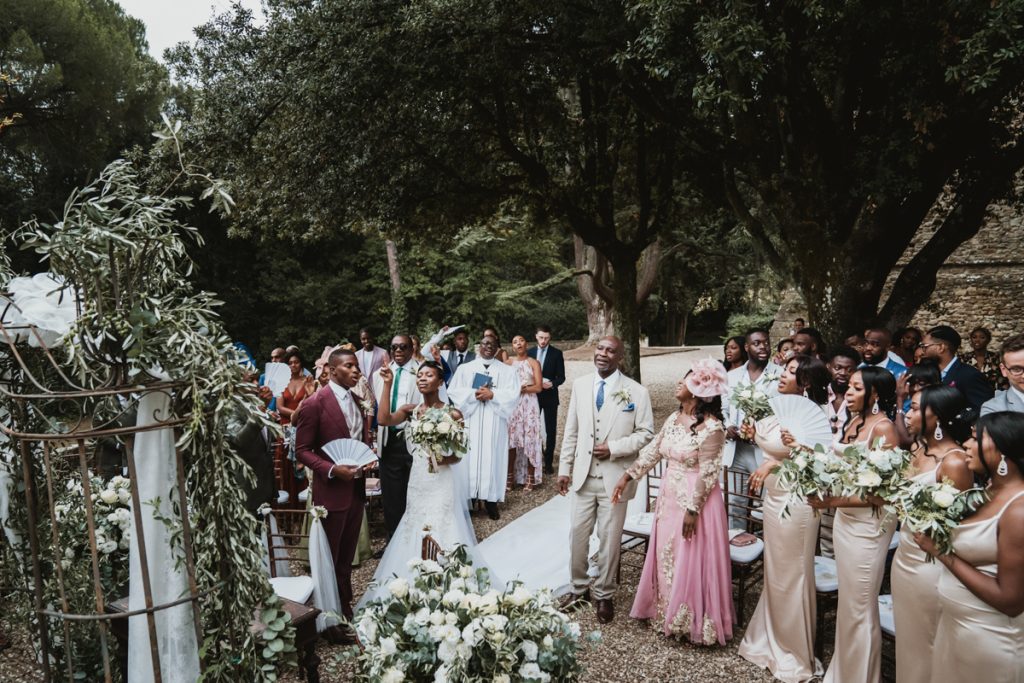 wedding at Castello il Palagio, Tuscany
