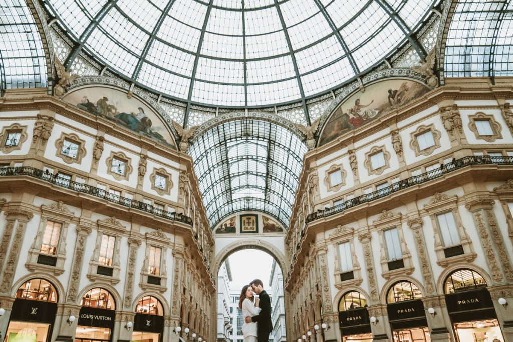 engagement couple session milan