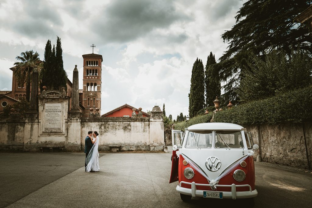 A Family Intimate Elopement Around Rome, Italy