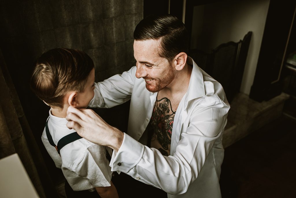 A Family Intimate Elopement Around Rome, Italy