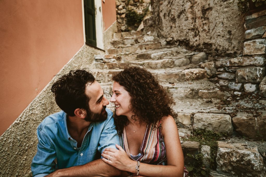 Pre-wedding photoshoot in Cervo, Liguria