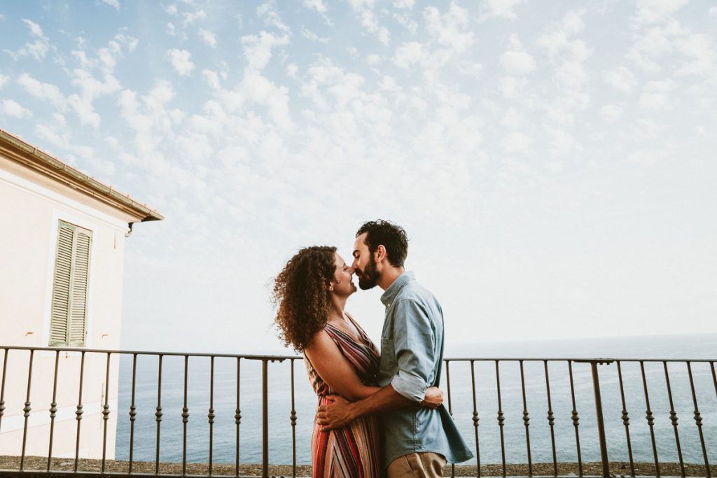 Pre-wedding photoshoot in Cervo, Liguria