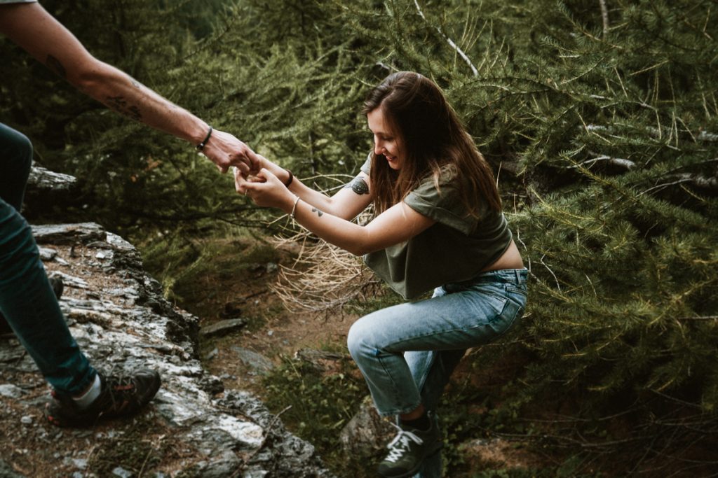 Adventure Pre-Wedding Session In The Italian Alps