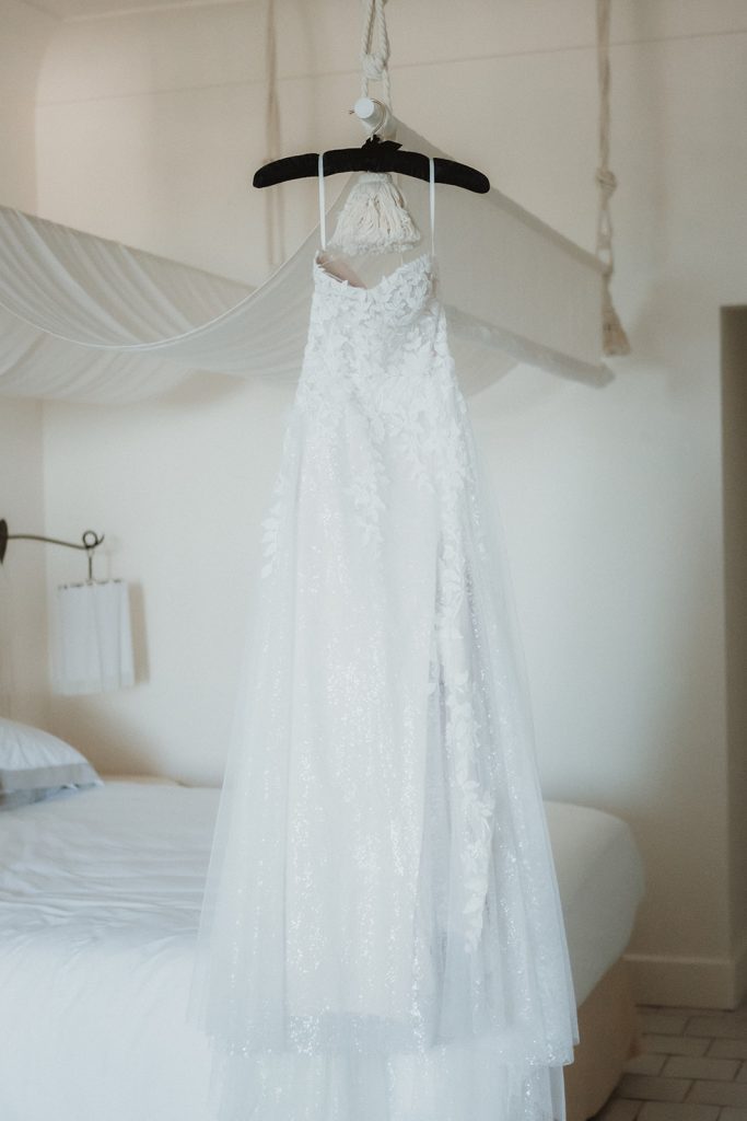 Getting ready wedding pictures at Jumeirah Capri Palace