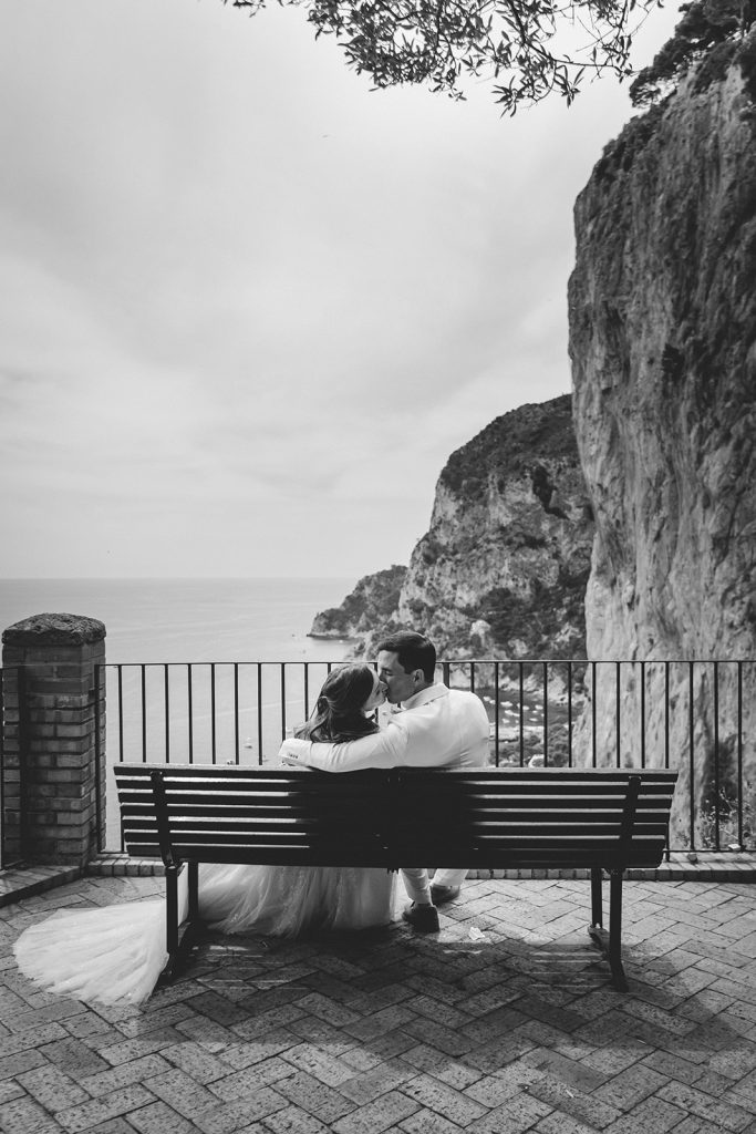 Couple Pictures at Augusto Gardens, Capri