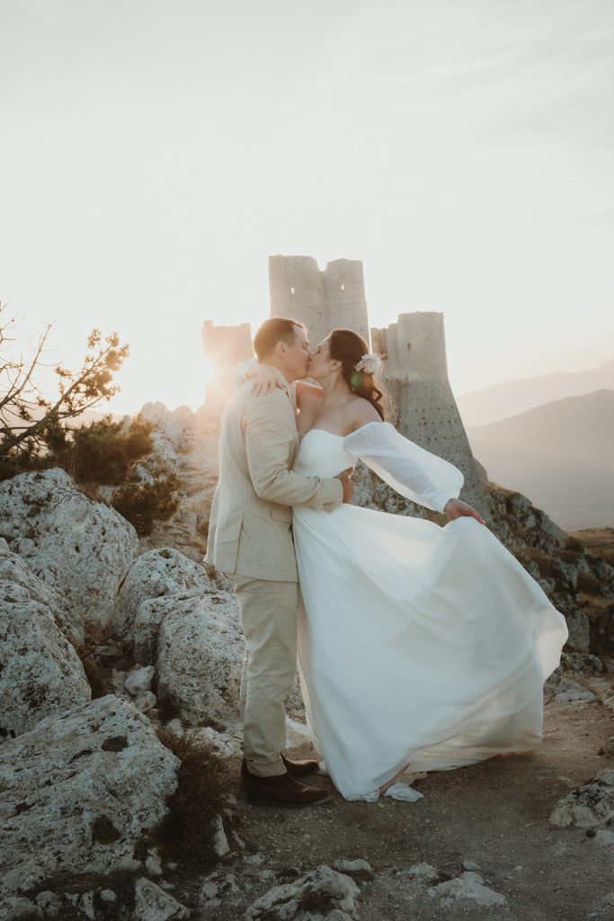 sun rise elopement at rocca calascio