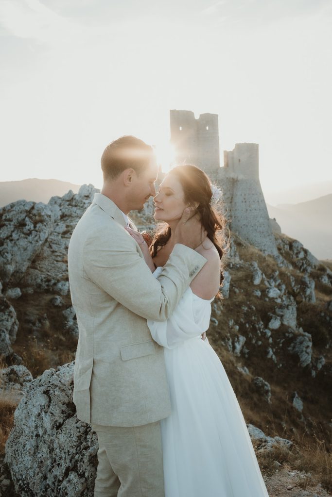sun rise elopement at rocca calascio
