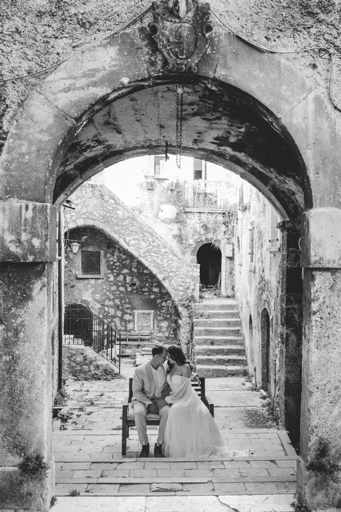 elopement at rocca calascio, abruzzo Italy