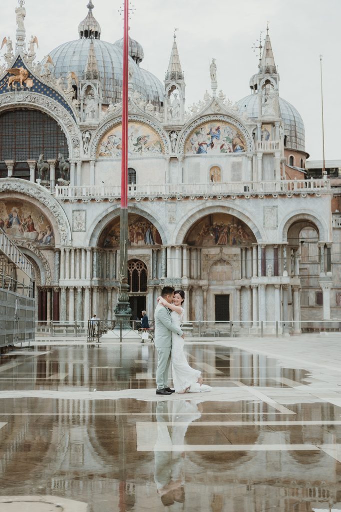 Elopement in Piazza San Marco, Venice