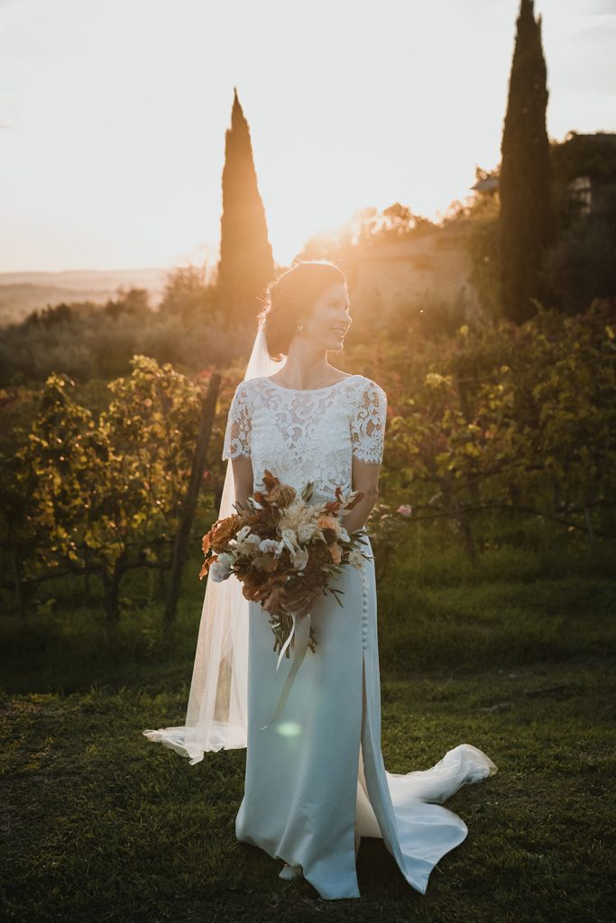 Autumn bridal bouquet ideas