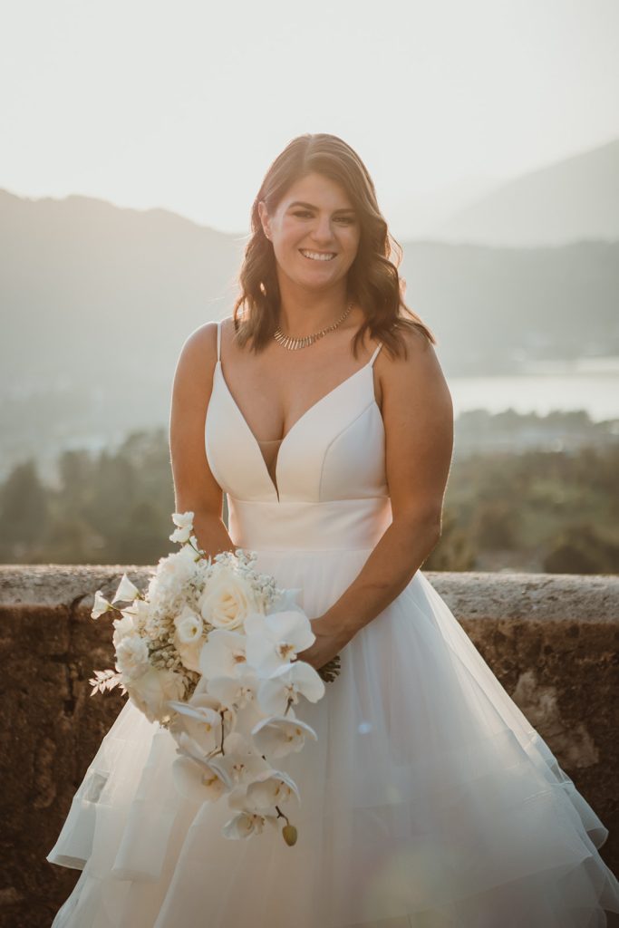 Cascading bridal bouquet ideas