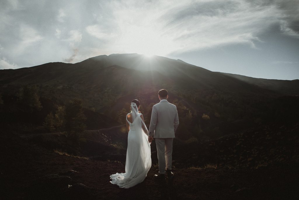 Adventure Elopement on Mount Etna, Sicily