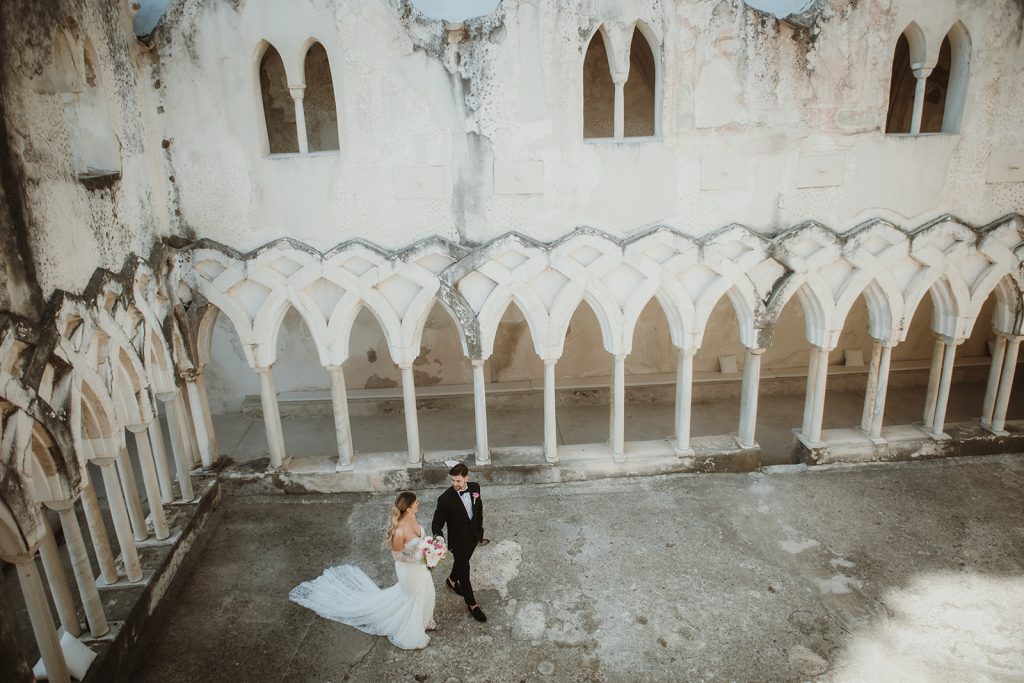 Anantara Convento di Amalfi Grand Hotel elopement ceremony