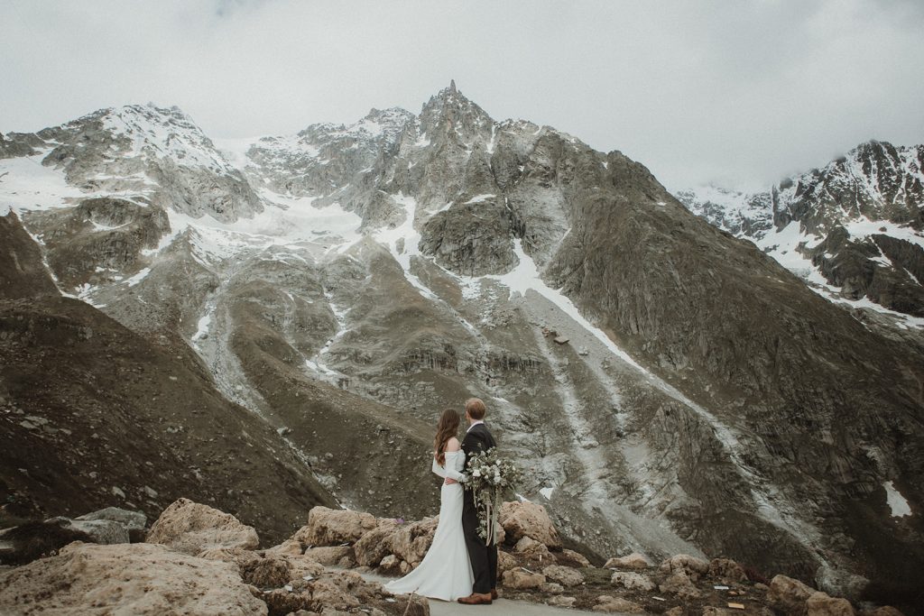A Mont Blanc Elopement in the Italian Alps