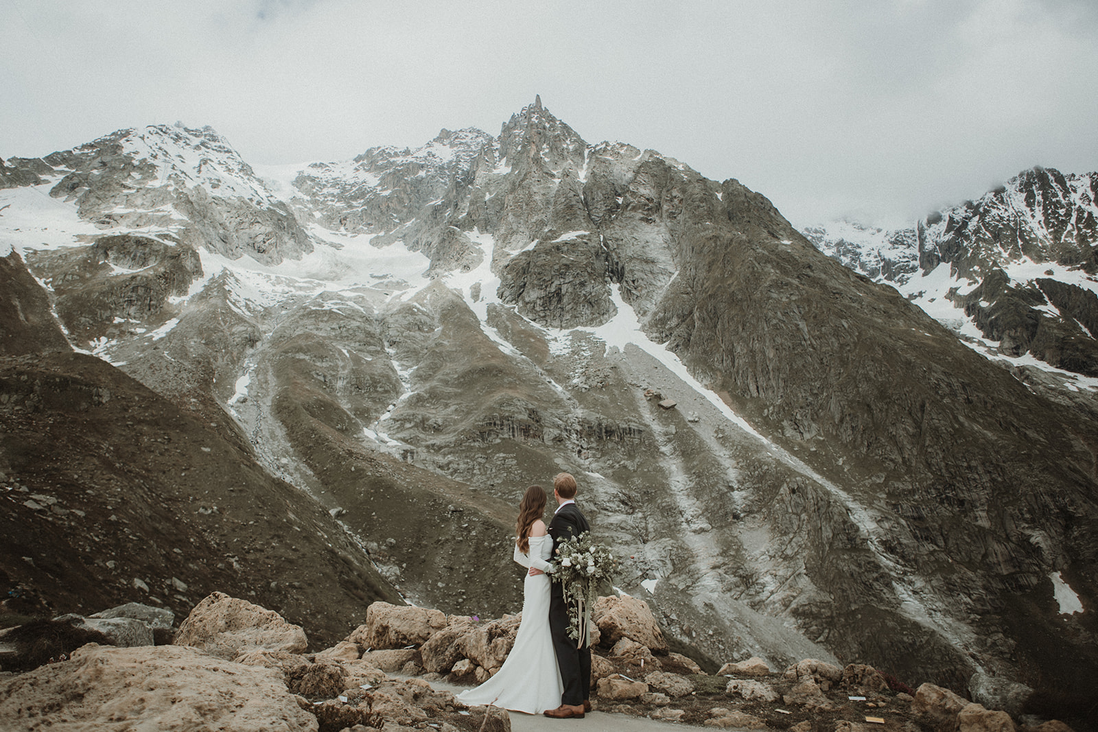 A Mont Blanc Elopement in the Italian Alps