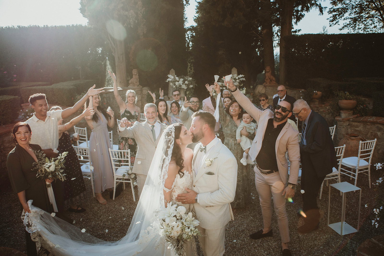 Small wedding in Tuscany